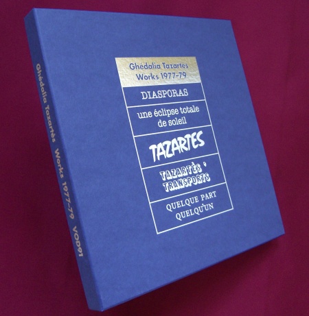 GHEDALIA TAZARTES / ゲダリア・タザルテス / WORKS 1977-1979 (4LP/10"BOX)