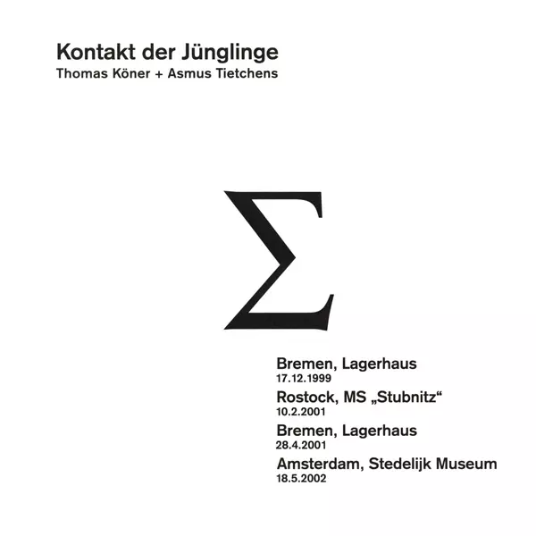 KONTAKT DER JUNGLINGE / FRUHRUIN