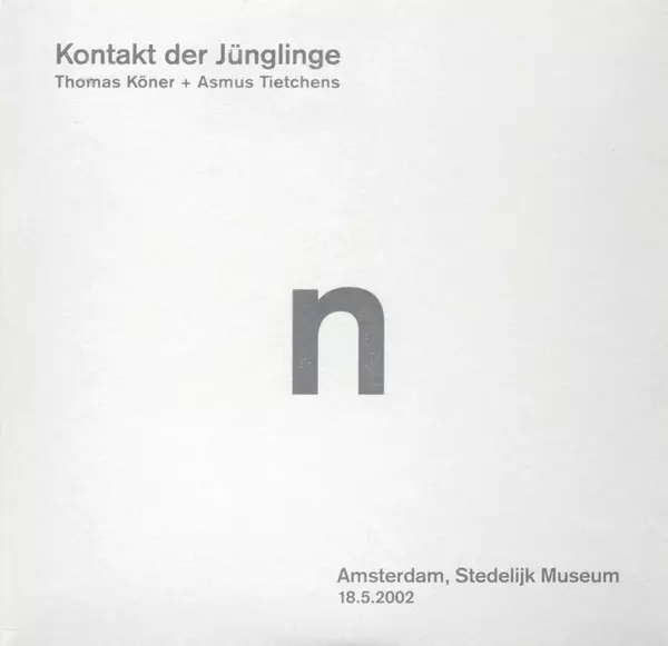 KONTAKT DER JUNGLINGE / KONTAKT DER JUNGLINGE - N