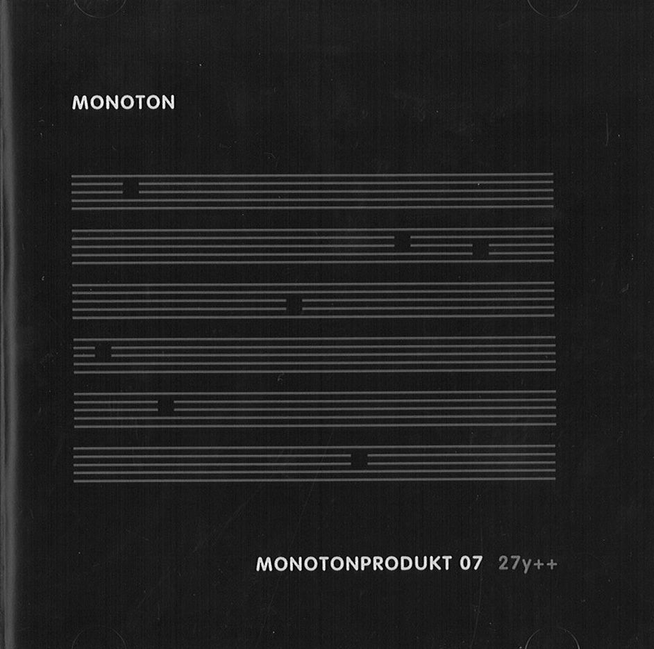 MONOTON / MONOTONPRODUKT 07 27Y++