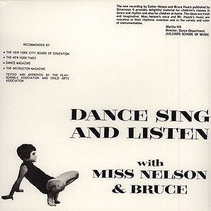 BRUCE HAACK & MISS NELSON / DANCE SING AND LISTEN LP