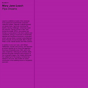 MARY JANE LEACH / メリー・ジェーン・リーチ / PIPE DREAMS