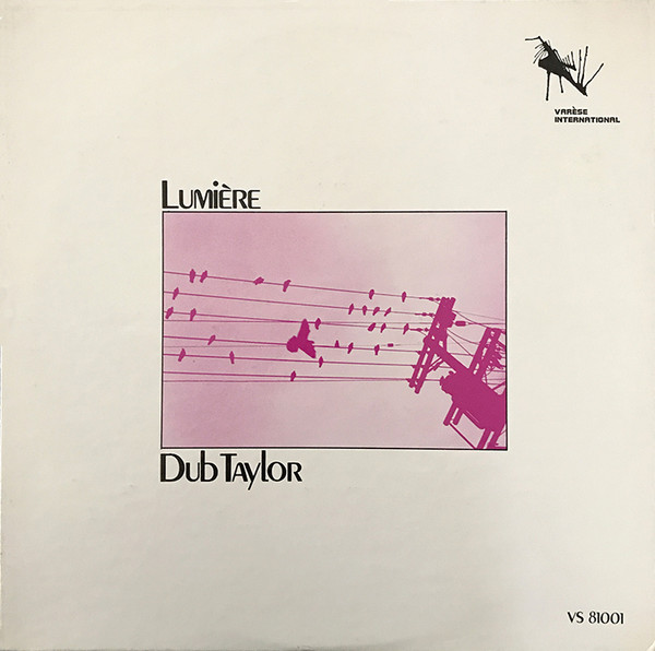 DUB TAYLOR / LUMIERE FOR SYNTHESIZED & CONCRETE SOUND