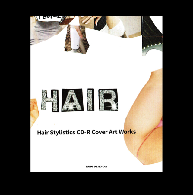 HAIR STYLISTICS / ヘア・スタイリスティックス / "HAIR STYLISTICS CD-R COVER ART WORKS" BOOK WITH CD "BEST!"