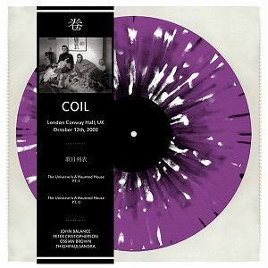 COIL / コイル / LONDON CONVAY HALL, OCTOBER 12TH, 2002