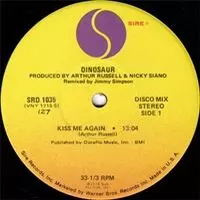 DINOSAUR L (ARTHUR RUSSELL) / ダイナソーL / KISS ME AGAIN + KISS ME AGAIN (VERSION)