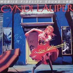 SHE'S SO UNUSUAL/CYNDI LAUPER/シンディ・ローパー/ナンバリング入り