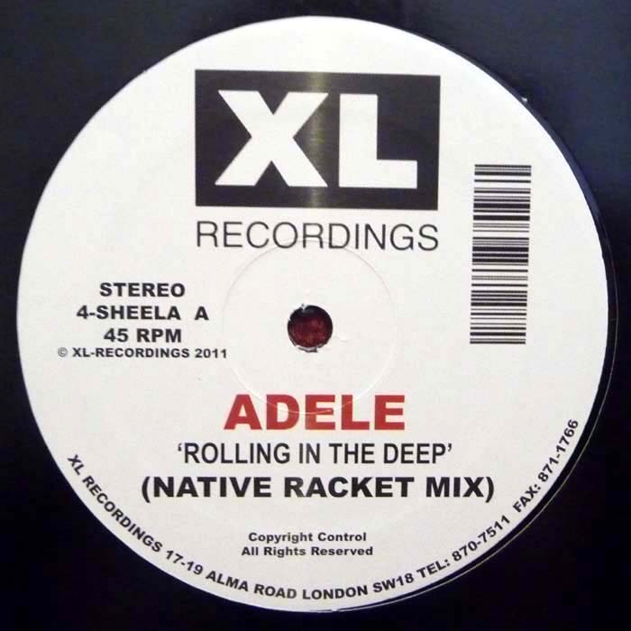ADELE / アデル / ROLLING IN THE DEEP (12")