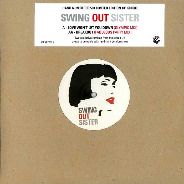 SWING OUT SISTER / スウィング・アウト・シスター / LOVE WON'T LET YOU DOWN