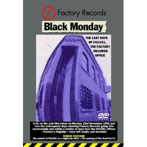 V.A. (FACTORY RECORDS) / FACTORY RECORDS - BLACK MONDAY (THE LAST DAYS OF FACTORY) (DVD)
