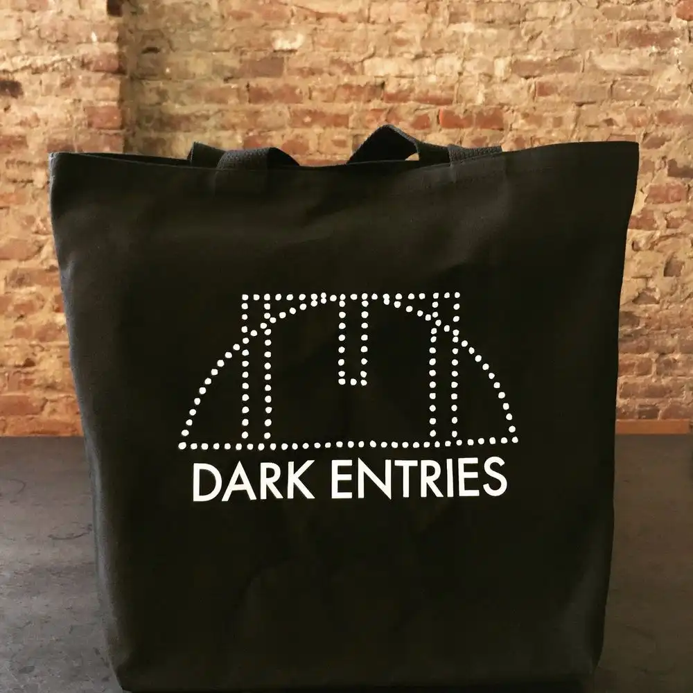 DARK ENTRIES / DARK ENTRIES RECORD TOTE BAG