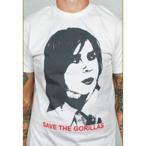 CAT POWER / キャット・パワー / SAVE THE GORILLAS T-SHIRT (M)
