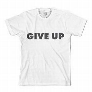 POSTAL SERVICE / ポスタル・サーヴィス / GIVE UP WHITE T-SHIRT (M)