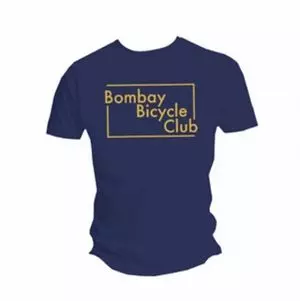 BOMBAY BICYCLE CLUB / ボンベイ・バイシクル・クラブ / NAVY LOGO T-SHIRT (S)