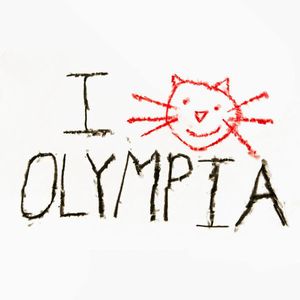 K RECORDS / I (CAT) OLYMPIA T-SHIRT (S)