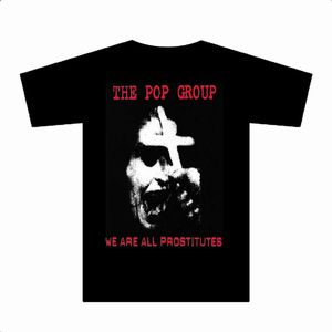 POP GROUP / ポップ・グループ / WE ARE ALL PROSTITUTES T-SHIRT (S)