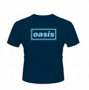 OASIS / オアシス / CLASSIC LOGO BLUE T-SHIRT (S)