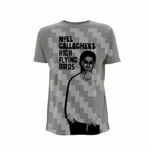ZIG ZAG ALBUM T-SHIRT (S)/NOEL GALLAGHER'S HIGH FLYING BIRDS