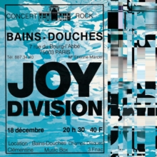 JOY DIVISION / ジョイ・ディヴィジョン / LIVE AT LES BAINS DOUCHES, PARIS DECEMBER 18, 1979