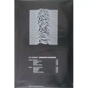 JOY DIVISION / ジョイ・ディヴィジョン / UNKNOWN PLEASURES ALBUM PRINT POSTER