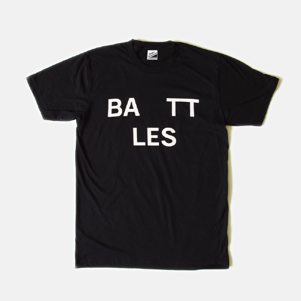 Battles Logo T-Shirts (XL)(Black)/BATTLES/バトルス｜ROCK / POPS /  INDIE｜ディスクユニオン・オンラインショップ｜diskunion.net