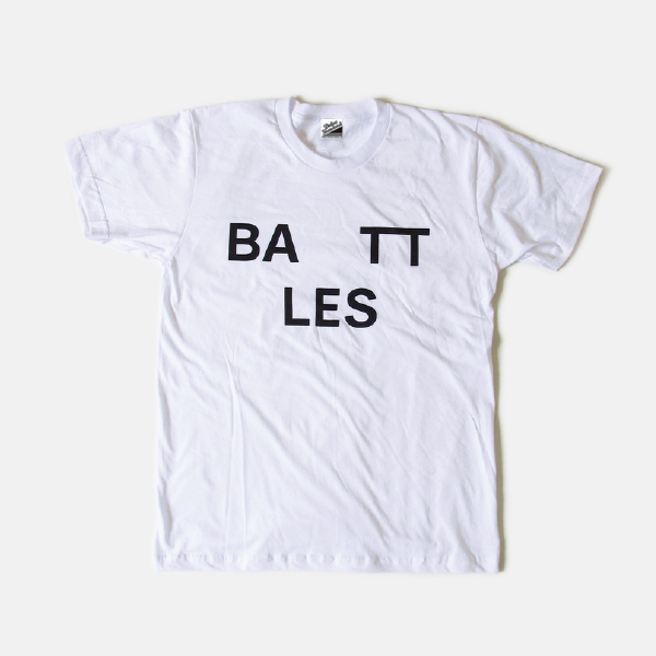 Battles Logo T-Shirts (S)(White)/BATTLES/バトルス｜ROCK / POPS /  INDIE｜ディスクユニオン・オンラインショップ｜diskunion.net