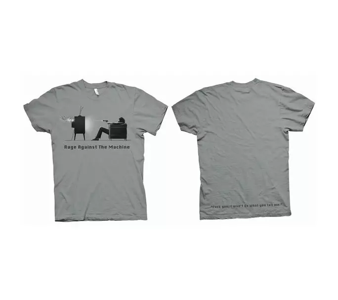 RAGE AGAINST THE MACHINE / レイジ・アゲインスト・ザ・マシーン / RATM WON'T DO ZINK T-SHIRT (S)