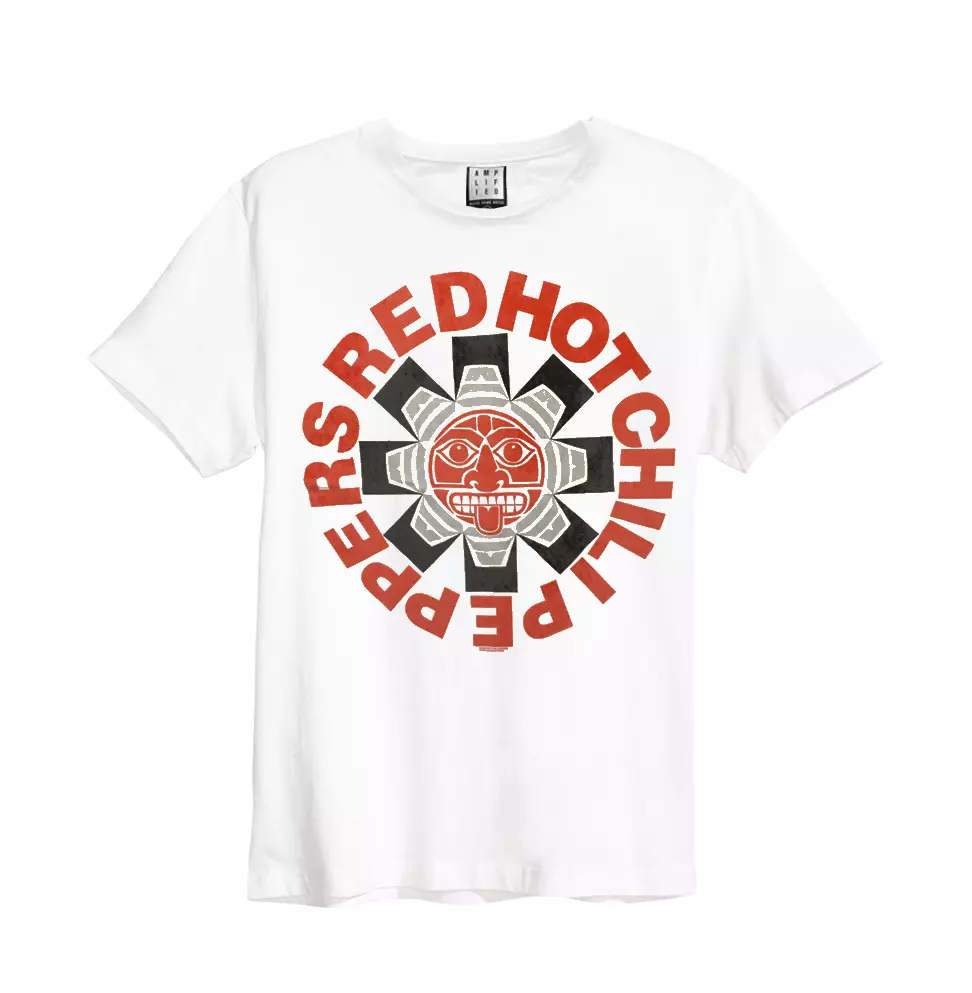 RED HOT CHILI PEPPERS / レッド・ホット・チリ・ペッパーズ / RHCP AZTEC WHITE T (M)