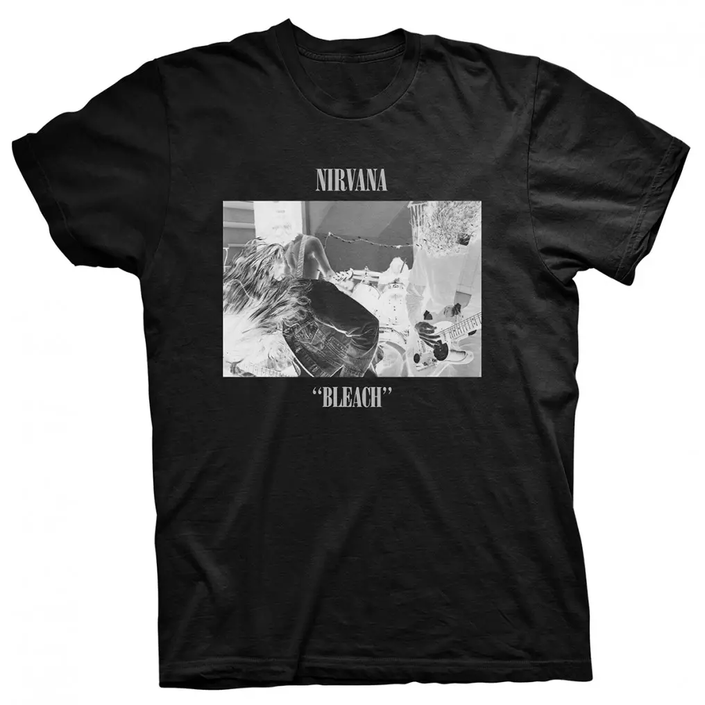 NIRVANA / ニルヴァーナ / NIRVANA BLEACH BLACK T-SHIRT (M)