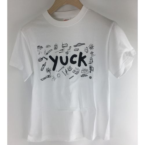 YUCK / ヤック / YUCKジャパンツアー シャツ ホワイト (S)
