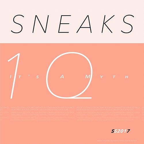 SNEAKS / スニークス / IT'S A MYTH (LP)