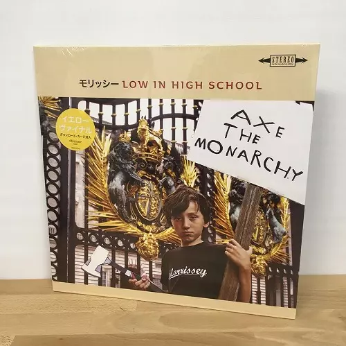 IN LOW モリッシー HIGH Album LP, (Yellow, Vinyl – School High In Low – モリッシー イエローヴァイナル SCHOOL 洋楽
