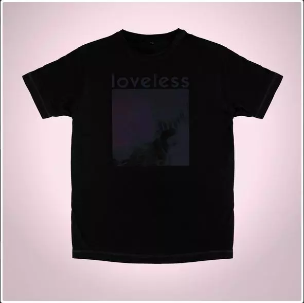 LOVELESS BLACK T-SHIRT (L)/MY BLOODY VALENTINE/マイ・ブラッディ