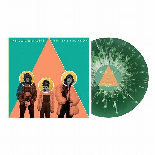 COATHANGERS / THE DEVIL YOU KNOW (LP/BITTERSWEET (KELLY GREEN WITH WHITE SPLATTER)VINYL)