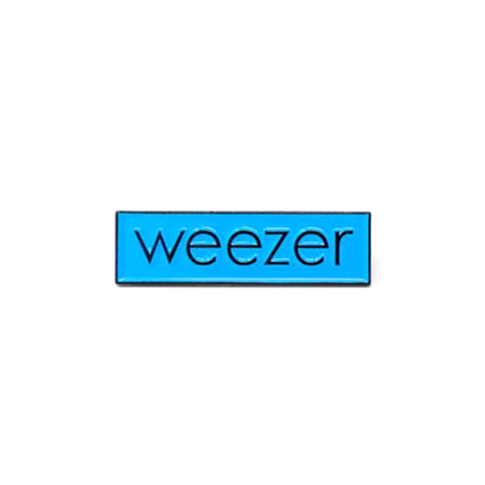 WEEZER / ウィーザー / LOGO ENAMEL PINS (BLUE)