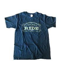 RIDE / ライド / LOGO T-SHIRT (BLACKXGOLD) (M)