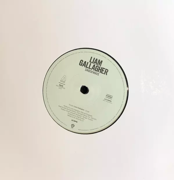 LIAM GALLAGHER / リアム・ギャラガー / SHOCKWAVE (7")