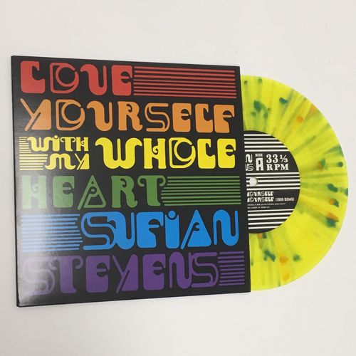 SUFJAN STEVENS / スフィアン・スティーヴンス / LOVE YOURSELF / WITH MY WHOLE HEART (7"/TIE-DYE VINYL)
