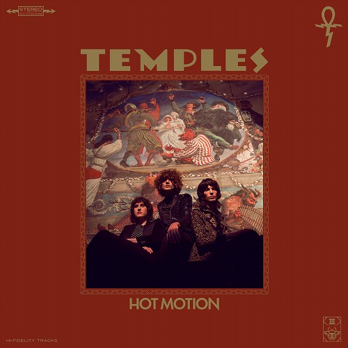 TEMPLES / テンプルズ / HOT MOTION (LP/TRANSPARENT RED WITH BLACK MARBLE)