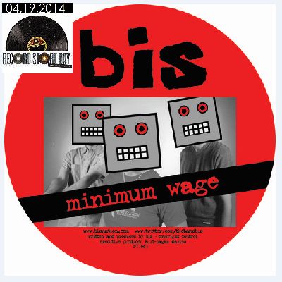 BIS / GHOSTS OF DEAD AIRPLANES / MINIMUM WAGE / HAIR METAL SHAME (PICTURE DISC 7")