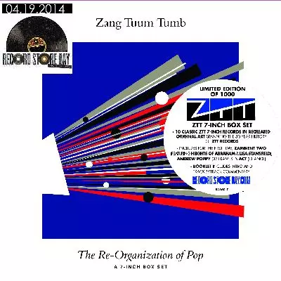 ZTT RECORDS / RE-ORGANIZATION OF POP: A ZTT 7-INCH BOX SET (10X7" BOX)