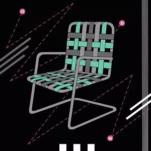 OUR DAUGHTERS WEDDING / アワ・ドーターズ・ウェディング / LAWNCHAIRS [SHAPED PICTURE DISC 7"]