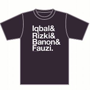IKKUBARU / イックバル / IKKUBARU MEMBER NAME T-SHIRTS / イックバル・メンバー・ネーム Tシャツ + ダウンロード・コード (ネイビー×ホワイト XS)