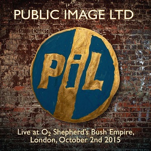 PUBLIC IMAGE LTD (P.I.L.) / パブリック・イメージ・リミテッド / LIVE AT O2 SHEPHARD'S BUSH EMPIRE, OCTOBER 2015 (2CD)
