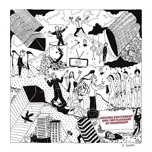JC FLOWERS / DRIVING EXCITEMENT & THE PLEASURE (LP)