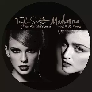 MADONNA vs TAYLOR SWIFT ft. NICKI MINAJ  / BITCH I'M MADONNA PART 2 (COLOURED PURPLE) (12")