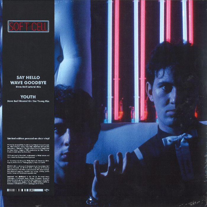 SOFT CELL / ソフト・セル / SAY HELLO, WAVE GOODBYE / YOUTH (REIMAGINED) [CLEAR 180G 12"]
