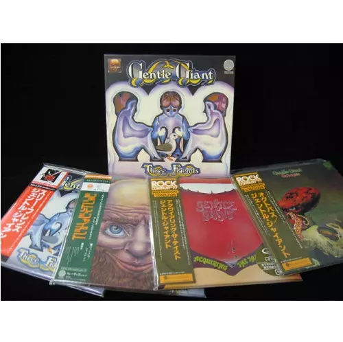 ジェントル・ジャイアント 9/16：ヴァーティゴ期作品4タイトルSHM-CD