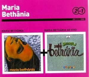 MARIA BETHANIA / マリア・ベターニア / Serie 2 Por 1 : MARIA BETHANIA + MARIA BETHANIA AO VIVO (2CD) 