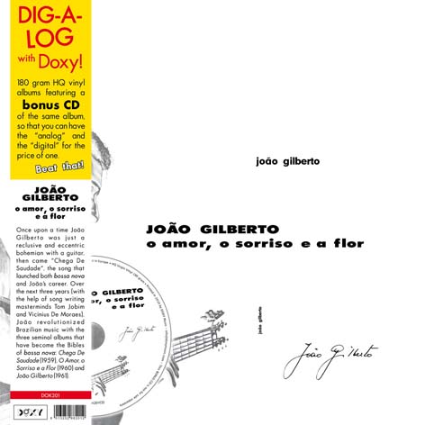 JOAO GILBERTO / ジョアン・ジルベルト / O AMOR, O SORRISO E A FLOR (180g Vinyl + bonus CD)